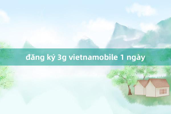 đăng ký 3g vietnamobile 1 ngày